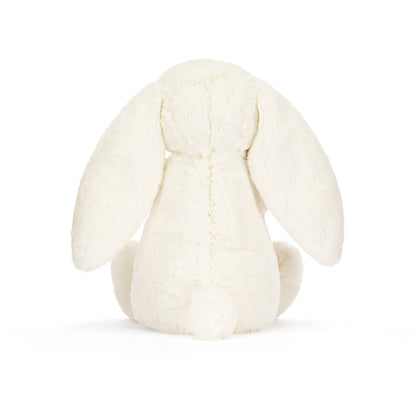 Cream Bunny with Rose