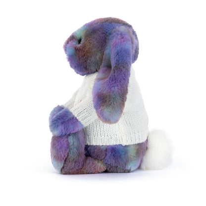 Zodihop Luxe Bunny with Personalized Cream Jumper