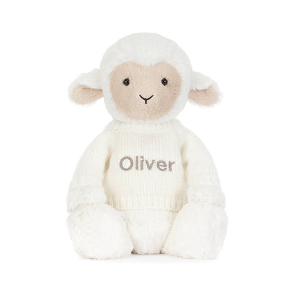 Skipson Lamb with Personalized Cream Jumper