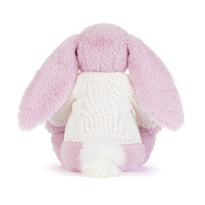 Thistlepop Blossom Luxe Bunny with Personalized Cream Jumper