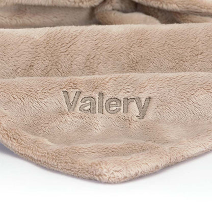Personalized Bashful Beige Bunny Soother
